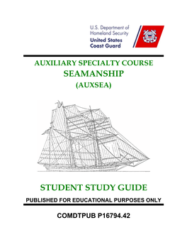 Seamanship Student Study Guide