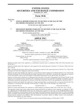 UNITED STATES SECURITIES and EXCHANGE COMMISSION Form