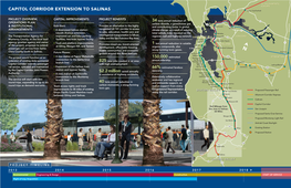 Capitol Corridor Extension to Salinas 80 Suisun City/Fairfield 101 VALLEJO Project Overview, Capital Improvements Project Benefits 34 Tons Annual Reduction of 12 T
