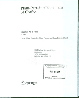 Plant-Parasitic Nematodes of Coffee, 87 © Springer Science+Business Media B.Y