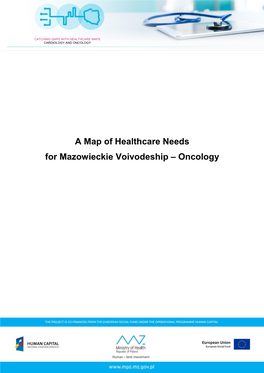 A Map of Healthcare Needs for Mazowieckie Voivodeship – Oncology