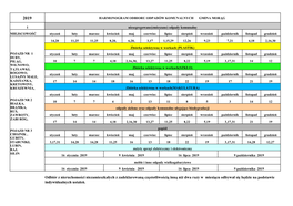 Harmonogram Odbioru Odpadów- GMINA MORĄG