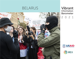 BELARUS Vibrant Information Barometer 2021 Vibrant Information Barometer BELARUS