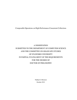 Composable Operations on High-Performance Concurrent Collections