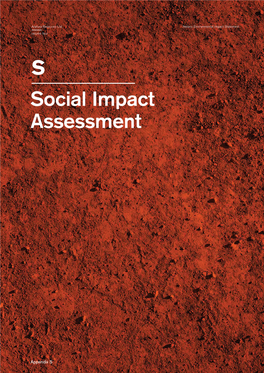 Social Impact Assessment