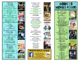 Books to Movies 4Teens