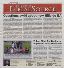 Questions Swirl About New Hillside BA