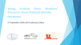 Young Scottish Conservatives Tend to Base the Definition of Their National Identity on More Cultural Views and Arguments