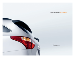 A Copy of the 2008 Hyundai Veracruz Brochure