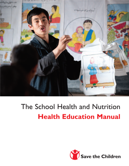 School Health and Nutrition Health Education Manual