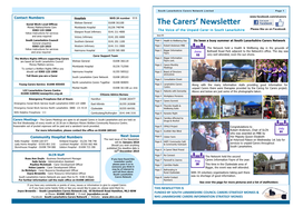 The Carers' Newsletter