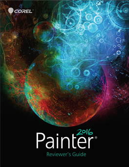 Corel Painter 2016 Reviewer's Guide