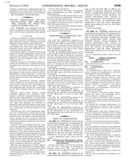 Congressional Record—Senate S709