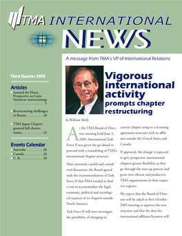 International Newsletter Q3 2005