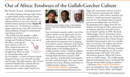 Out of Africa: Foodways of the Gullah-Geechee Culture