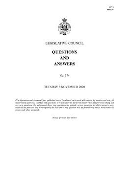 Questions & Answers Paper No