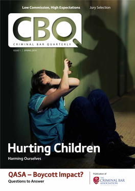 Hurting Children Harming Ourselves