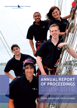 2009-10 Young Endeavour Youth Scheme Annual Report Of