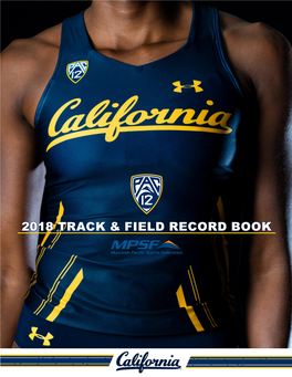 2018 Track & Field Record Book