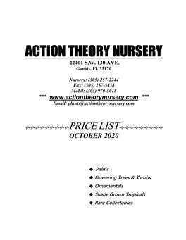 Action Theory Nursery and Landscaping