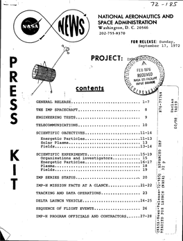 R E Contents GENERAL RELEASE