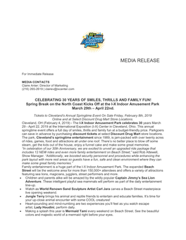 Media Release