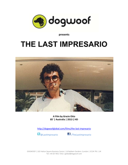 The Last Impresario