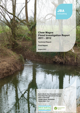 Chew Magna Flood Investigation Report 2011 - 2012