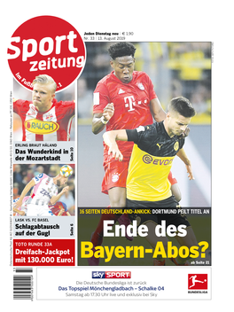 Ende Des Bayern-Abos?