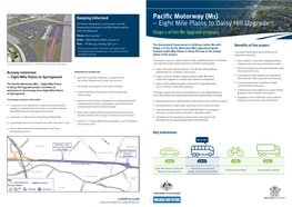 (M1) – Eight Mile Plains to Daisy Hill Upgrade