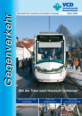 Mit Der Tram Nach Hessisch-Lichtenau