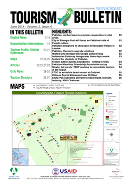 Updated Tourism Bulletin Volume 2 Issue 6.Pdf