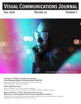 Visual Communications Journal Fall 2020 Volume 56 Number 2