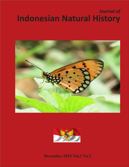 Journal of Indonesian Natural History