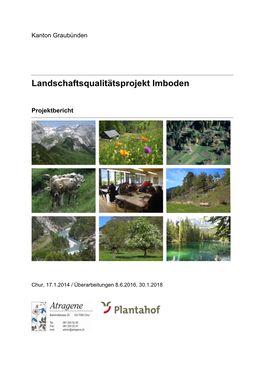 Landschaftsqualitätsprojekt Imboden