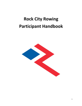 Rock City Rowing Participant Handbook