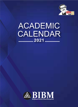 Academic Calendar 2021