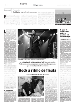 Rock a Ritmo De Flauta Noticias