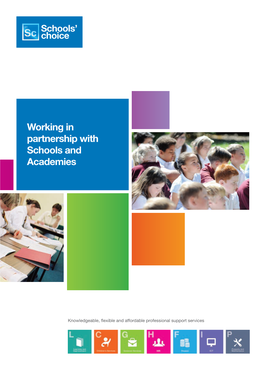 Working in Partnership with Schools and Academies