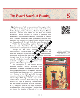 The Pahari Schools of Painting 5