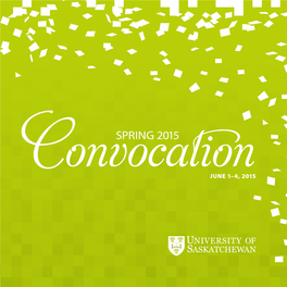 SPRING 2015 Convocationjune 1–4, 2015 Convocation Procession in the Bowl, May 1928
