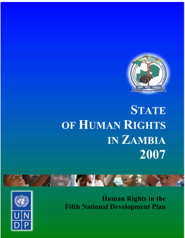 State of Human Rights in Zambia 2007