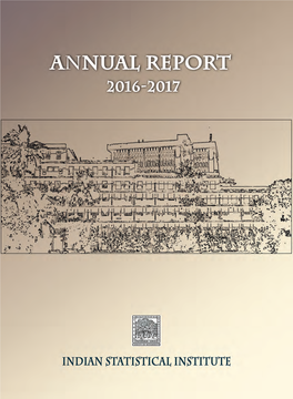 Annual Report 2016-17 of the Indian Statistical Institute