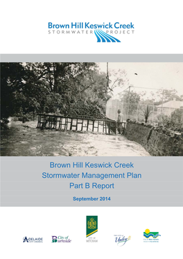 Brown Hill Keswick Creek Stormwater Management Plan Part B Report