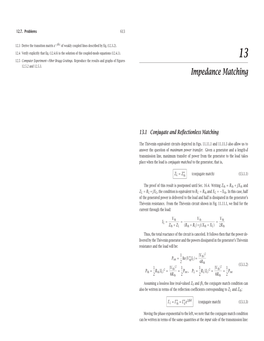 Impedance Matching