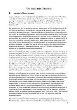 Texte Zu Den 2020-Leitthemen B