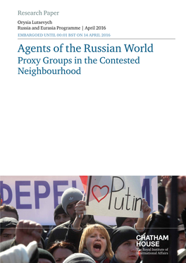 Agents of the Russian World