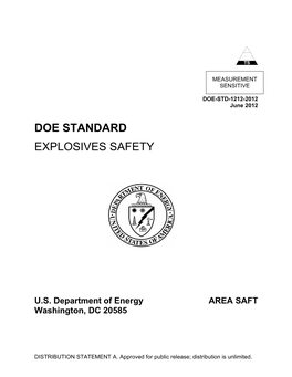 Explosives Safety