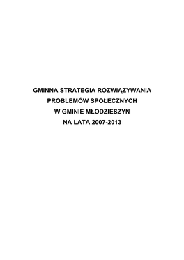 Strategia Rozwiązywania Problemów Społecznych