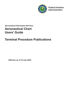 Aeronautical Chart Users' Guide Terminal Procedure Publications